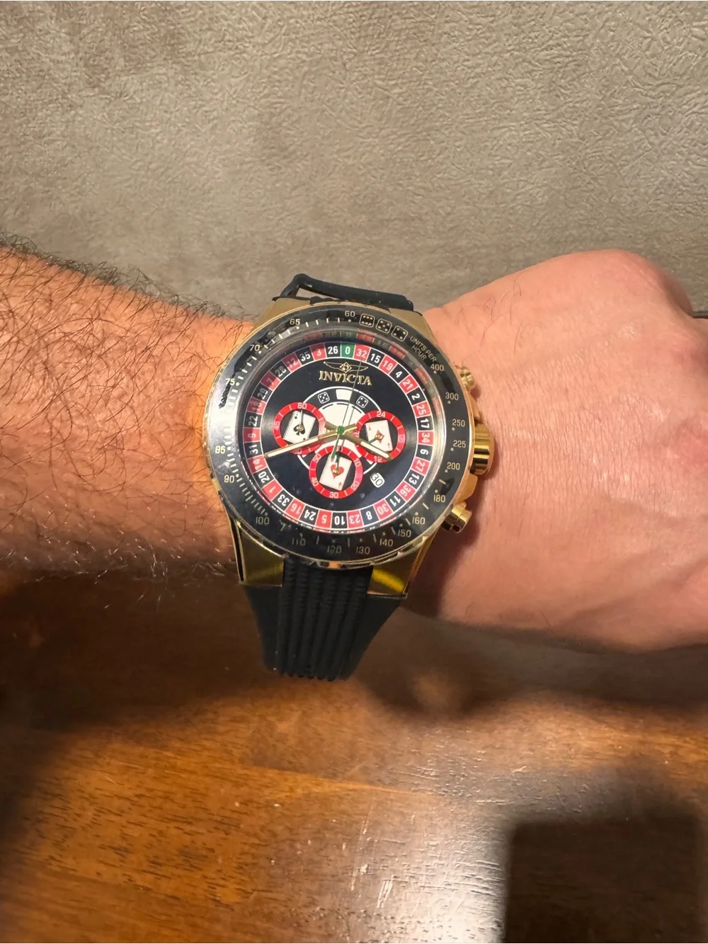 Invicta Aviator Monte Carlo Men's Watch - 50mm. Black (49851) New In Box